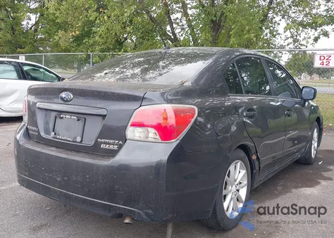 2014 Subaru Impreza 2.0I Premium z USA, uszkodzony, nr VIN JF1GJAC63EH023174